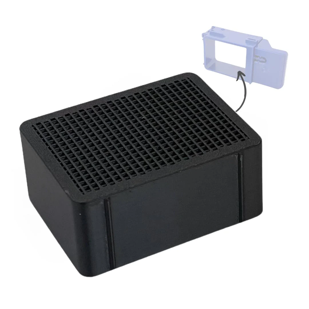 Fidly Activated Carbon Filter Compatible with Geberit DuoFresh - Replacement Filter - Odour Neutralisation, Odour Filter, Toilet Air Purifier - Made in Germany