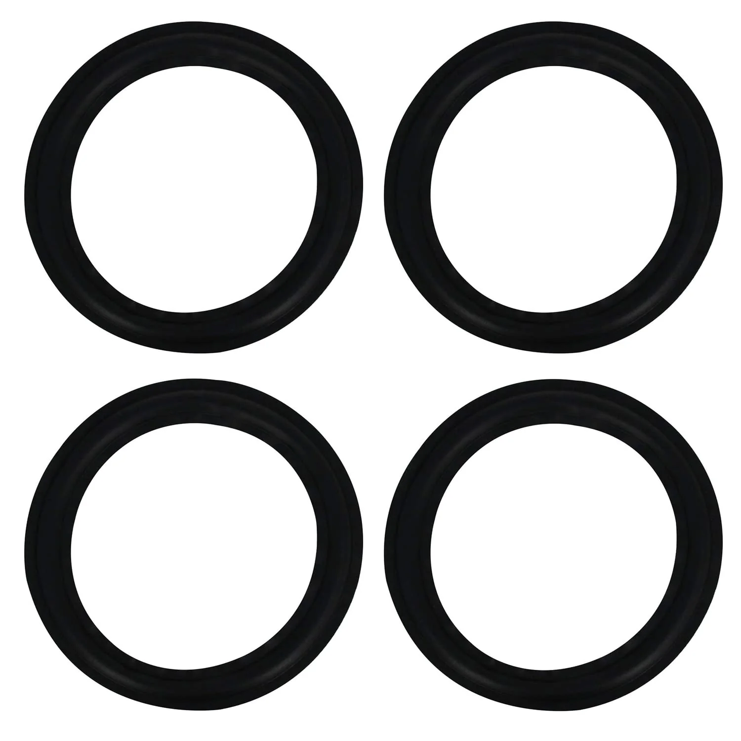 Fielect 10 Inch Speaker Foam Edge Surround Rings Replacement Parts for Speaker Repair or DIY 4pcs 10 Inch 4pcs