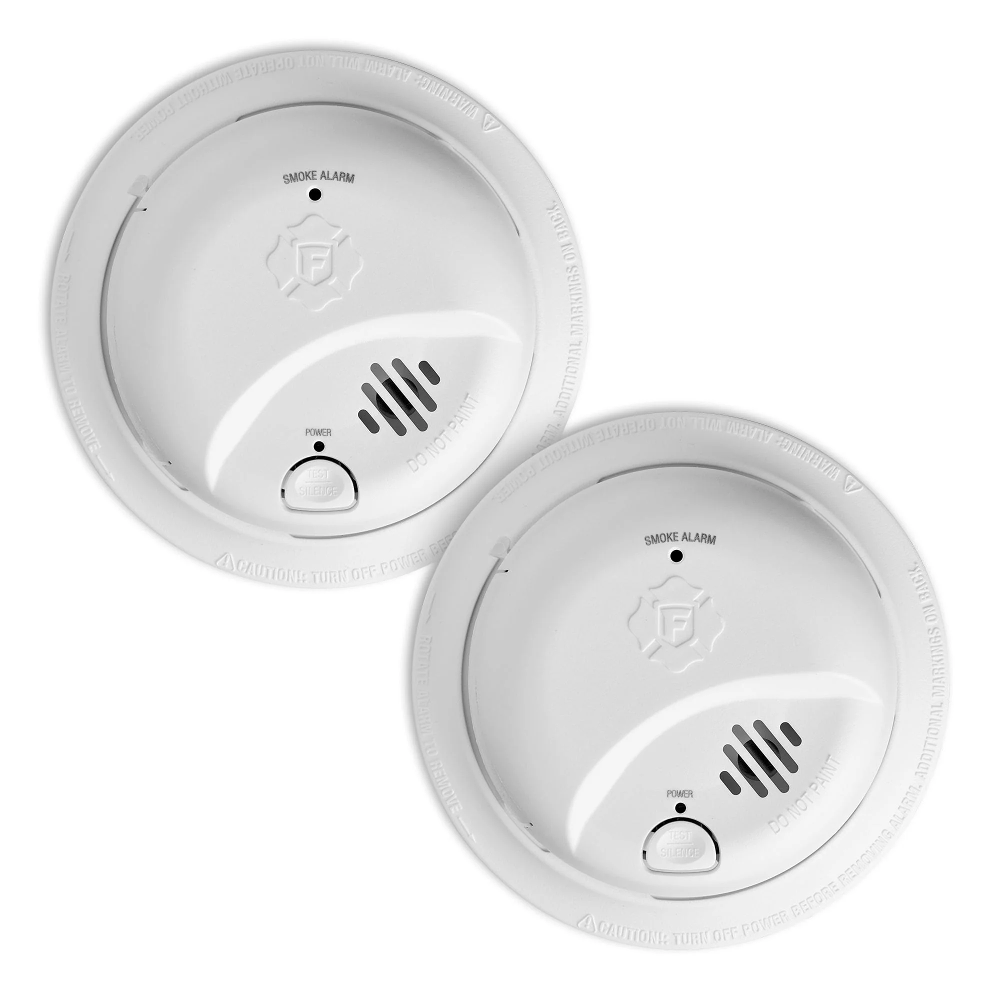 First Alert SMI100, Battery-Operated Smoke Alarm, 2-Pack Precision Detection