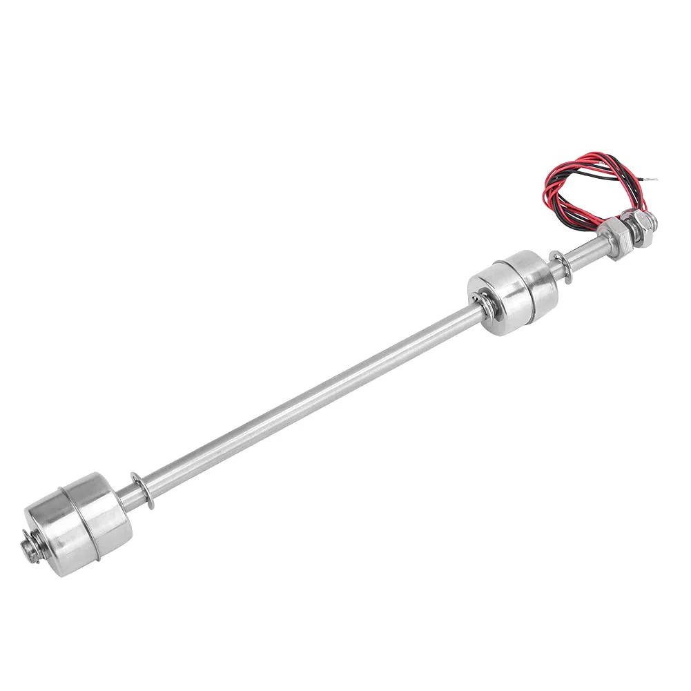 Float Switch Stainless Steel 250 mm, Wired Water Level Sensor, Double Ball Float Switch Made of Stainless Steel for Tank Basins - Image 5
