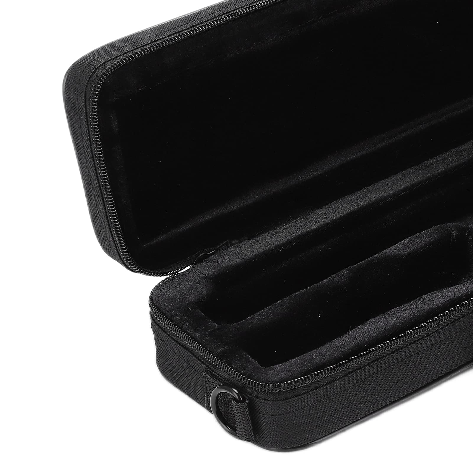 Flute Case, Black Oxford Cloth 16 Holes Flute Cover, Double Zipper Design Universal Cloth Box Waterproof Flute Storage Bag, 39.5 X 12 X 7cm - Image 9