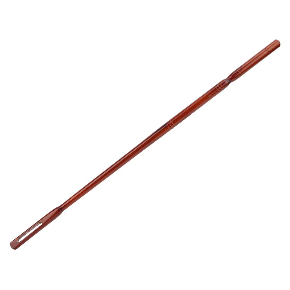 Flute Cleaning Rod,Maple Wood Succinite Color Flute Maintenance Cleaning Tool 36.2 x 0.96cm Playing Accessories