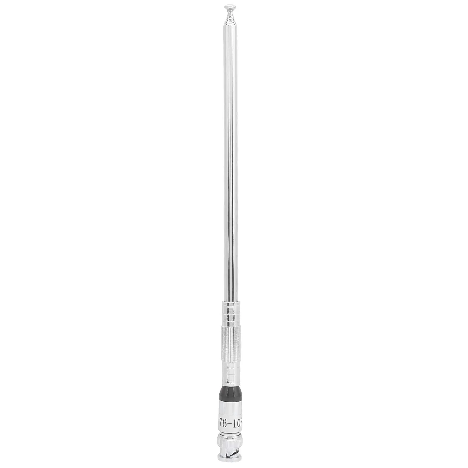 FM Radio Antenna 76 to 108MHz Antenna Aluminum Alloy BNC Radio Transmitter Antenna