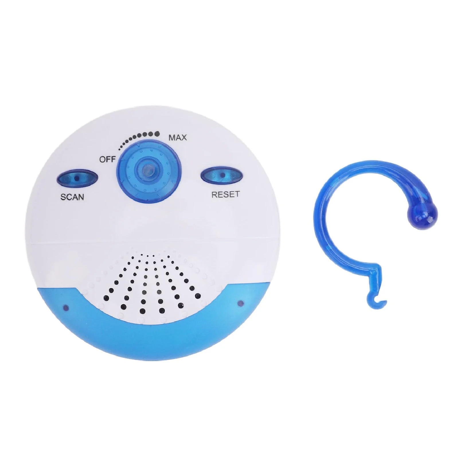 FM Shower Radio, IPX7 Waterproof Portable Mini Bathroom Shower Radio with Built in Speaker, Top Handle, 360 Degrees Surround Sound, Battery Operated for Bathroom Outdoor - Image 7