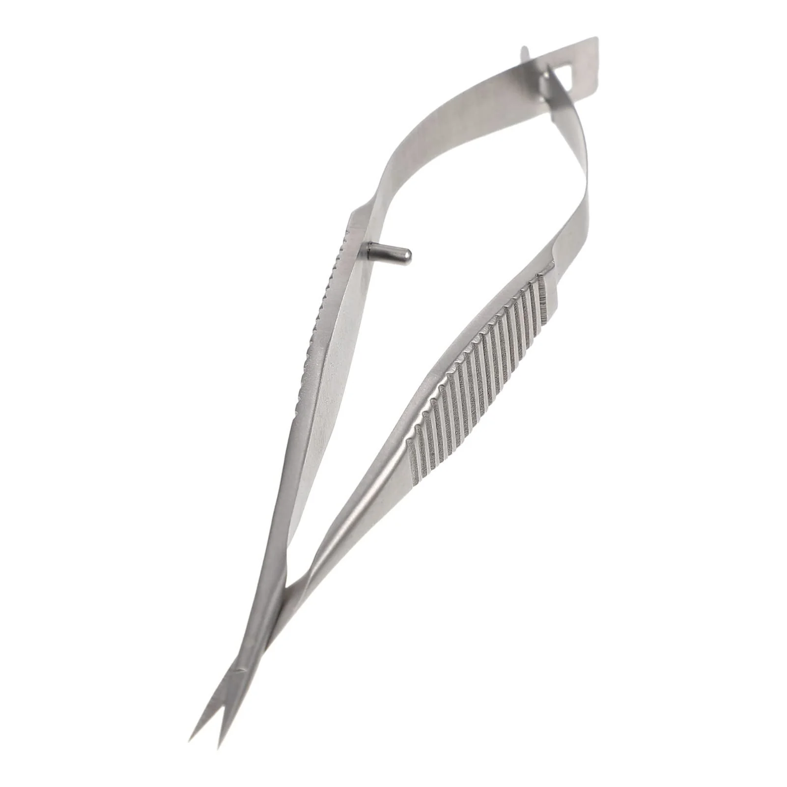 FOMIYES Microsurgical Scissors Unique Design Needle Holder Straight and Curved Flat Handles Suture Binding Pliers Micro Ophthalmic Surgical Instrument