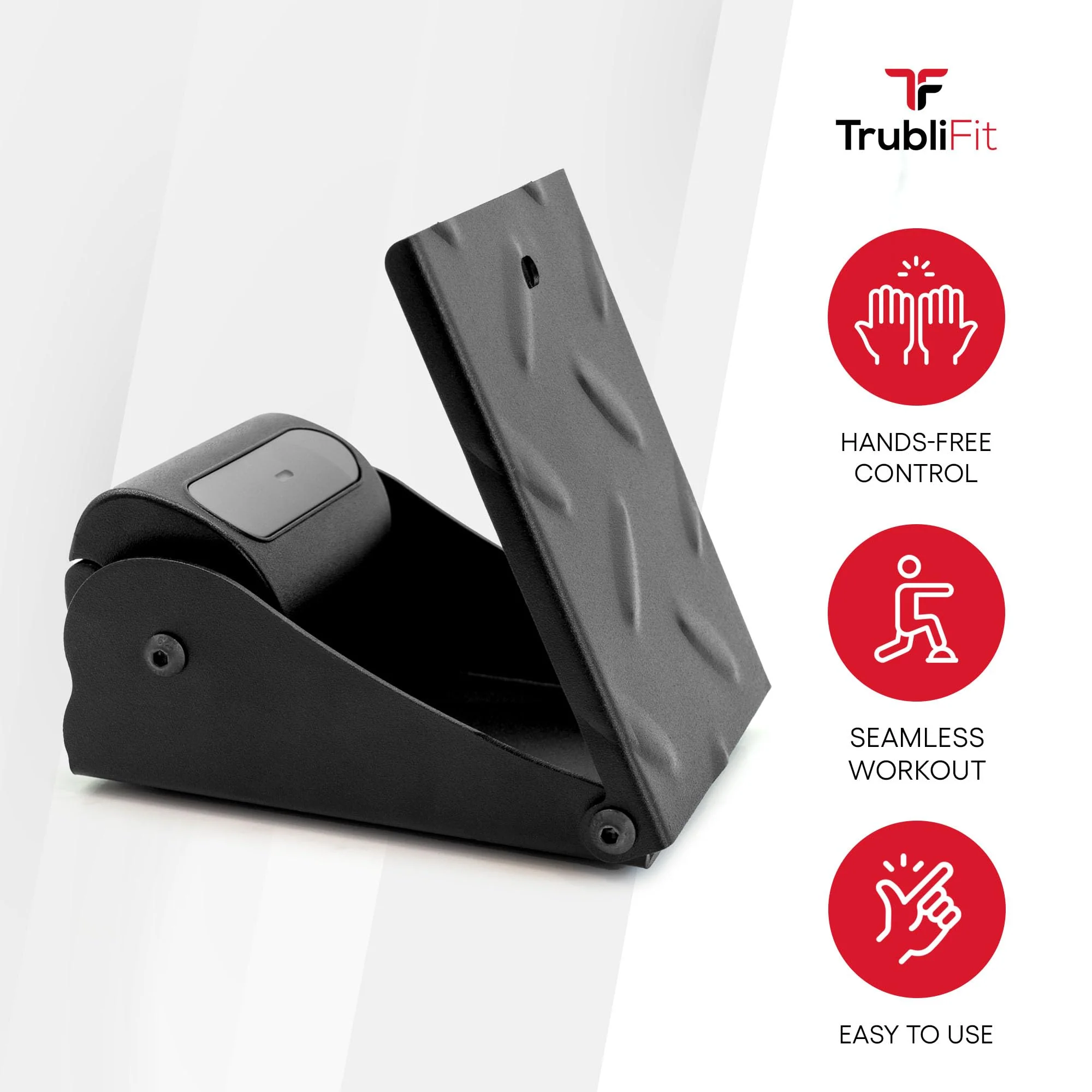 Foot Pedal Activator for Tonal Home Gym - Solid Metal Foot Pedal Adapter for Tonal Bar Controller - Must Have Accessory for Tonal (Tonal Bar Control Module not included) - Image 4