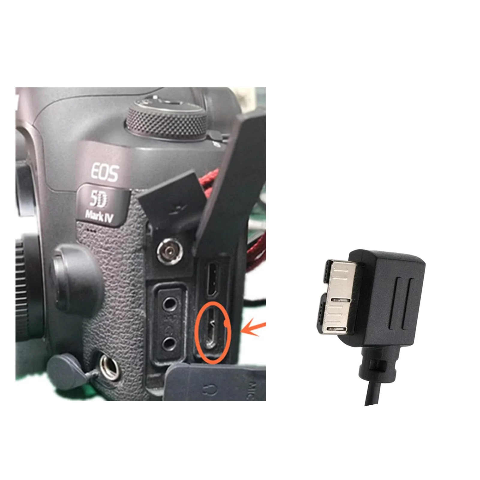 for canon 5d4 release cable nk d850 cable Dji Ronin R cable to-Rs2 rsc2 rs3 rs4 Handheld stabilizer camera connection cable d850 camera control cable/shutter release connection cable (Micro 3.0-USB) Micro 3.0-USB - Image 3