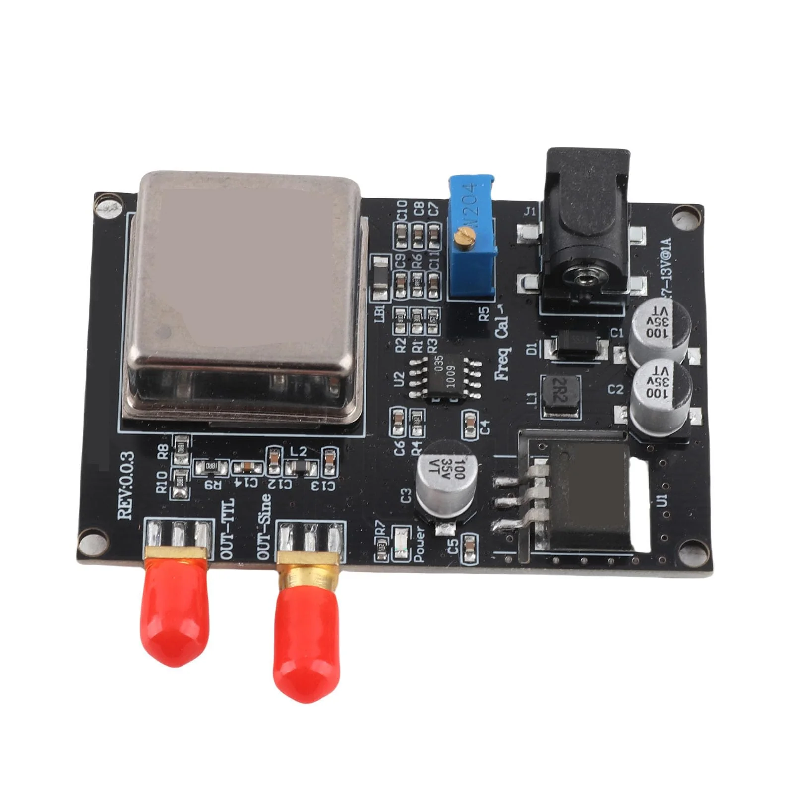 Frequency Standard Reference Module OCXO 10MHz Crystal Oscillator Constant Temperature Board with Cable