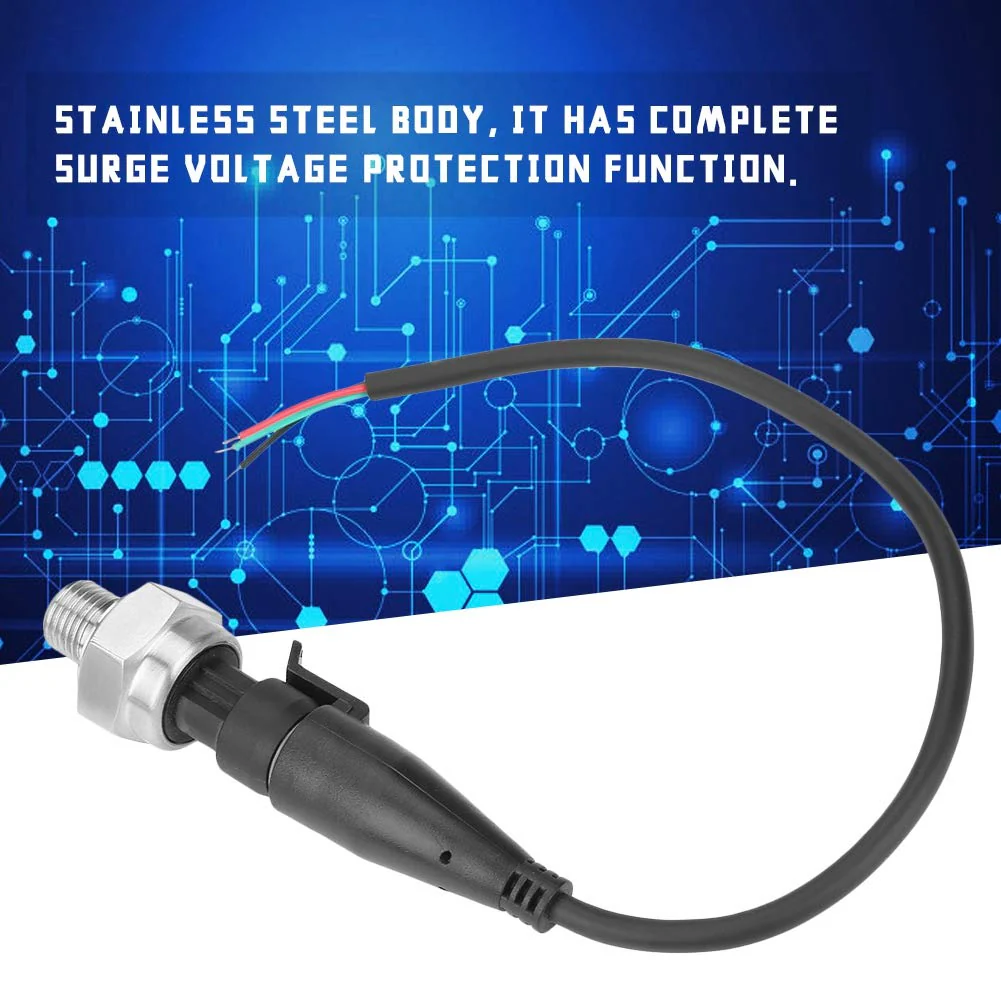 G1/4" Sensor Input Transmitter Pressure Transducer 5V Output 0.5-4.5V/0-5V for Water, Fuel Oil, Gas and Water (0-150 PSI) - Image 6