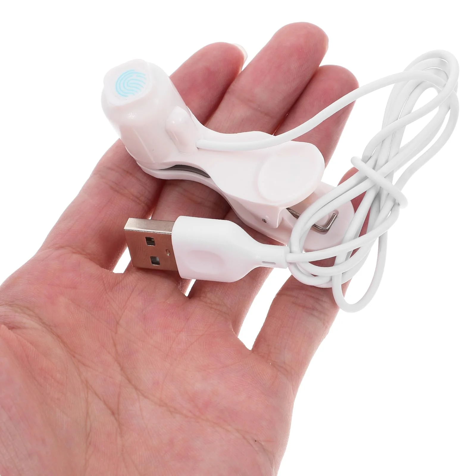 Gadpiparty Screen Clicker para Tablet para Automatic Phone Live Broadcasts Gaming Phones Auto Clicker for Mobile Phone Clicker Bracket Phone Clicker for Shopping Mini Abs White Computer 5X2CM - Image 7