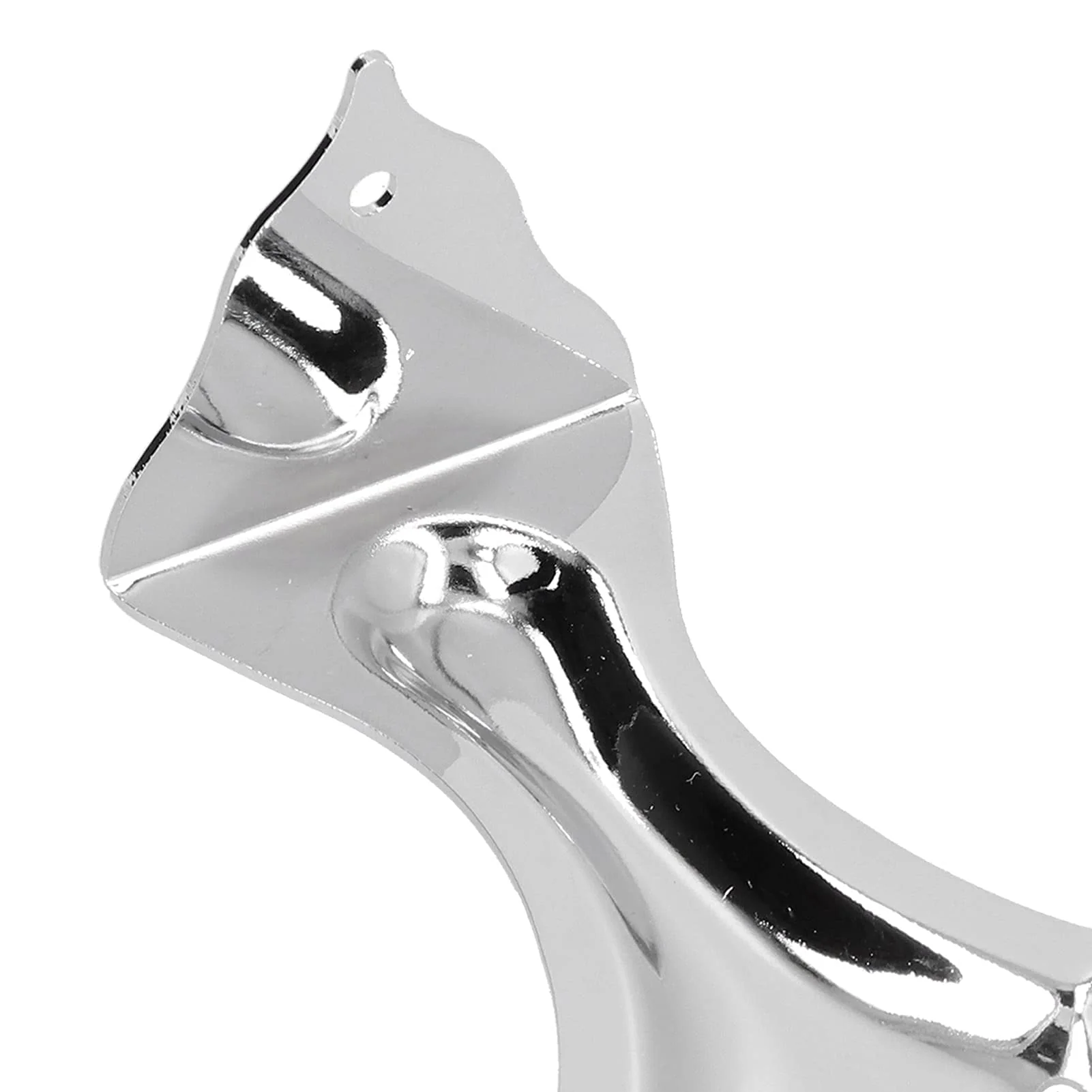 Gaeirt Gaeirtq7euhozg9c4017 Guitar Tailpiece Bridge, 6 String Guitar Tailpiece Hole Design For 6-String Resonator Guitars For Guitar Lover, Guitar Tailpiece Metal Silver 6 String Bridge Accessories - Image 6