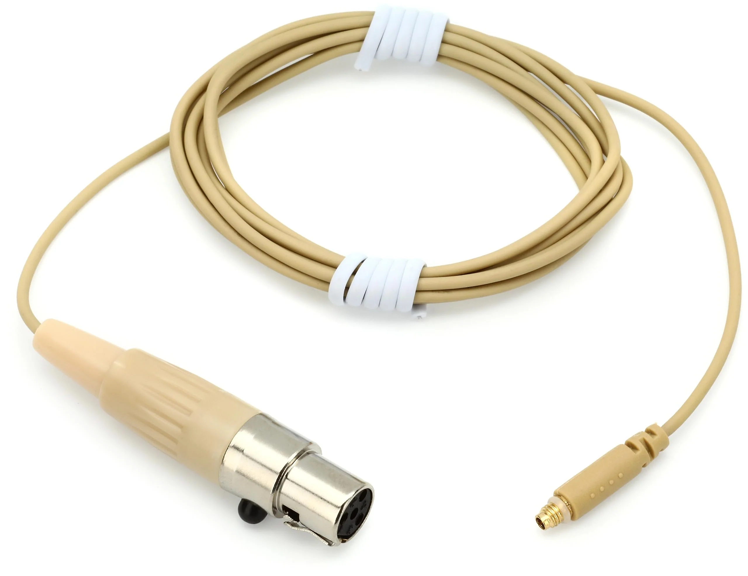 Galaxy Audio CBLSHU Headset Replacement Cable with TA4F Connector for Shure Wireless - Beige - Image 2