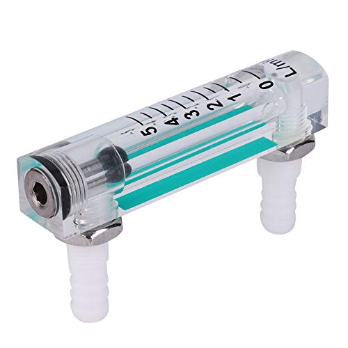 Gas Flow Meter, LZQ-1 Flow Meter 1~5 LPM Flow Meter Oxygen Carbon Dioxide Measuring Flow Meter for Measuring Controlling Gas Flow - Image 9