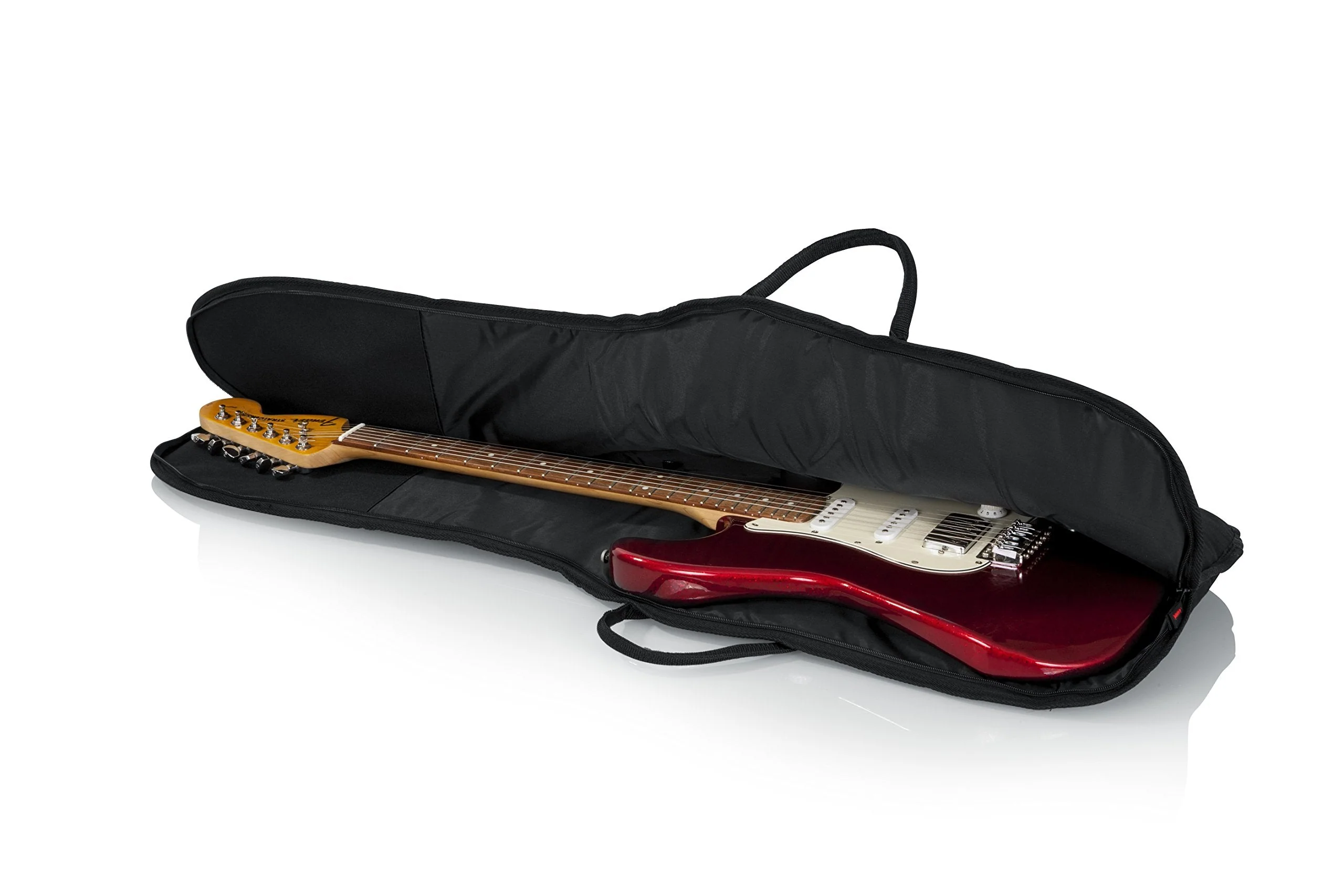 Gator Cases Foam Padded Electric Gig Bag Fits Stratocaster and Telecaster Style Guitars up to 40.3" Length (GBE-Elect) Standard Standard Electric Guitars - Image 3