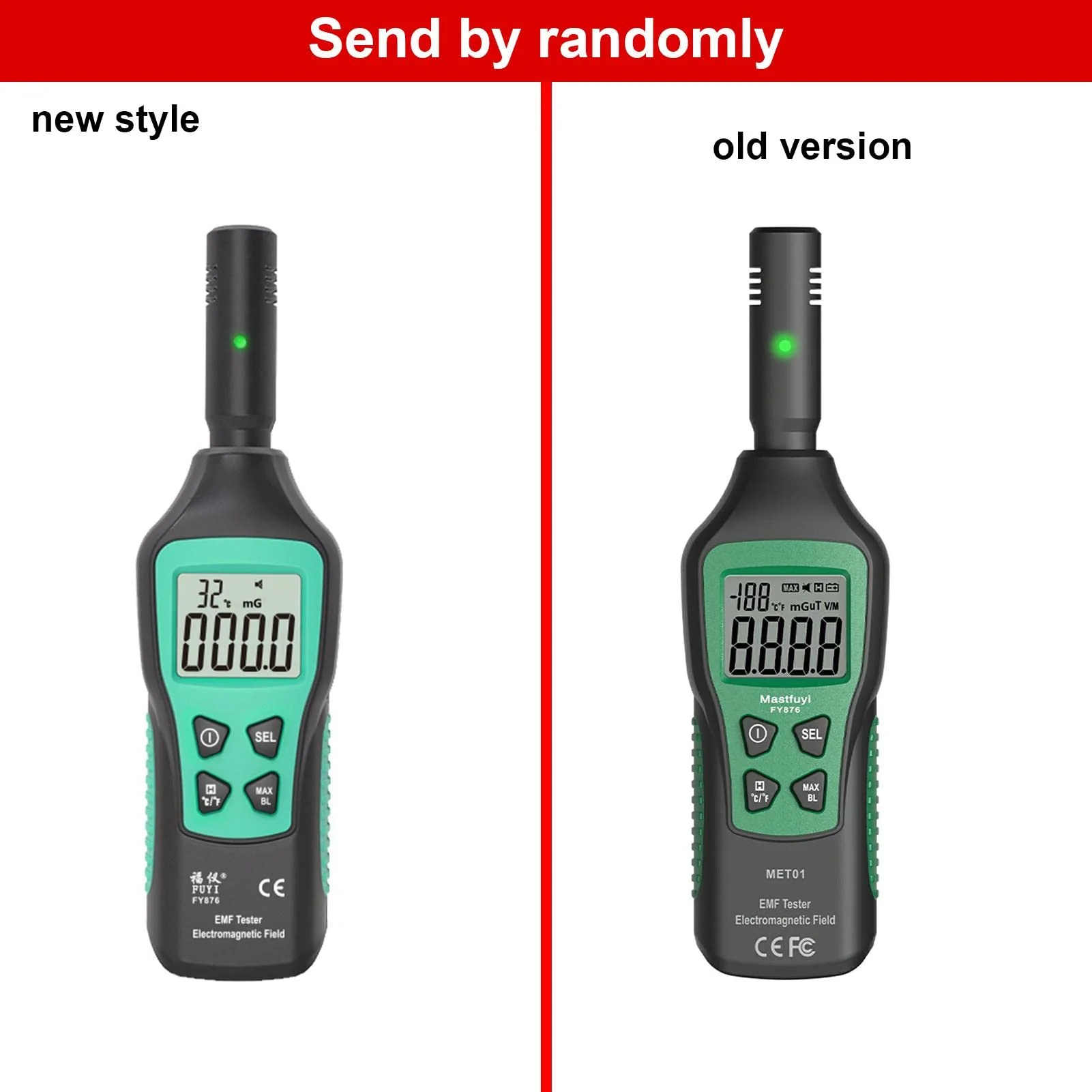 Geiger Counter, EMF Meter Radiation Detector 3 in 1 Digital Radiation Detector Rechargeable Digital Detector Mini EMF Detector with LCD Backlight for Home, Office, Outdoor
