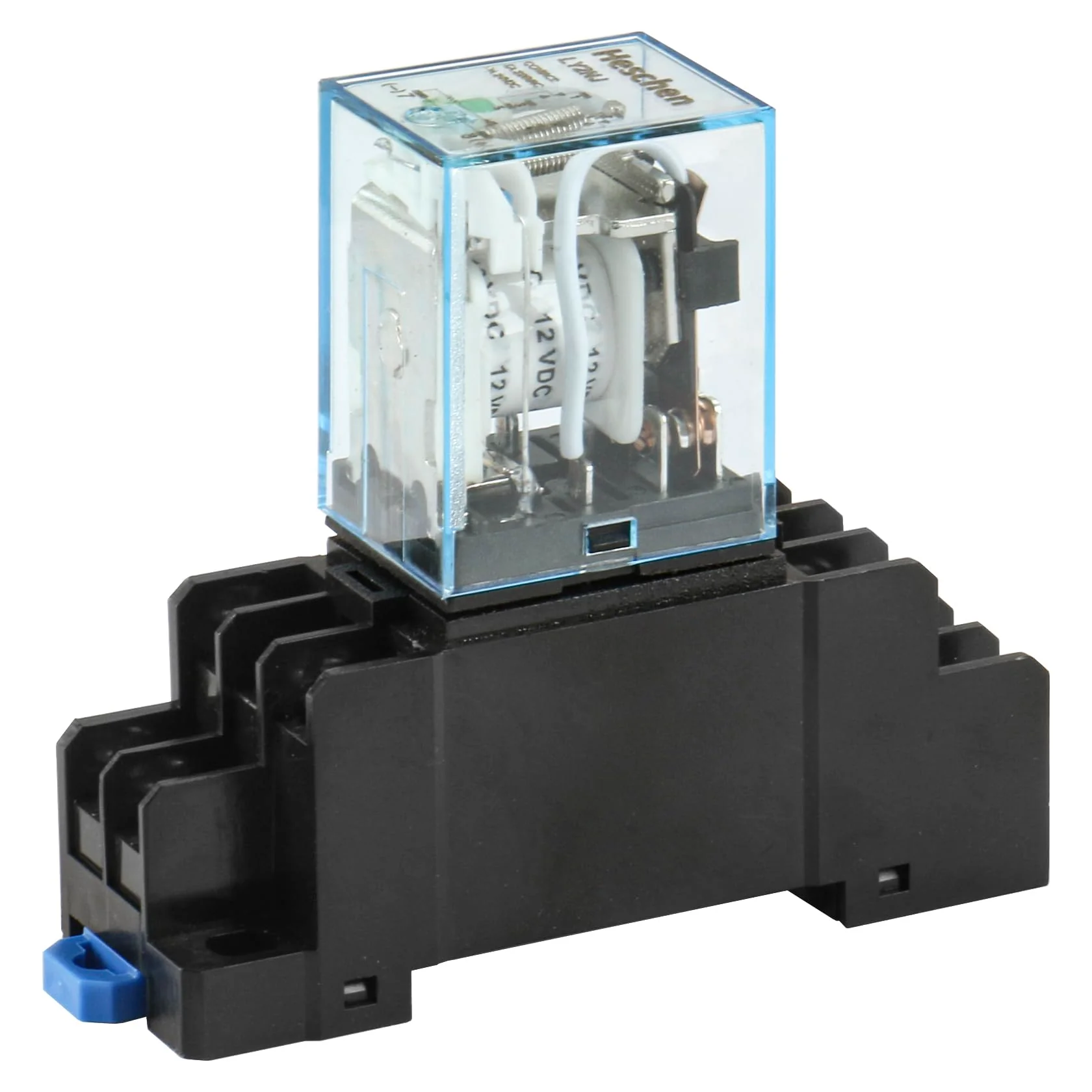 General Purpose Relay Module, Relay Switch, LY2NJ, 12VDC Coil, 10A 24VDC/220VAC, DPDT, LED Indicator, with Socket Base - Image 9