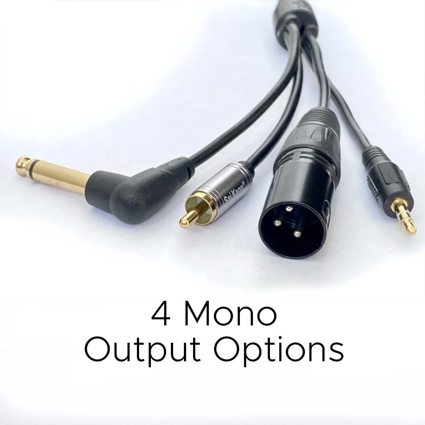 "Genius Audio Splitter Cable - Mic-Enabled Universal Analog Output for Smartphones, Tablets and laptops - Image 4