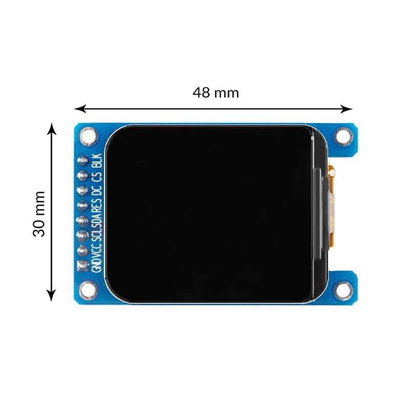 GERUI Pack of 2 1.69 Inch Colour TFT Display Screen High-Definition IPS LCD Module 240 x 280 SPI Interface ST7789 Driver - Image 2