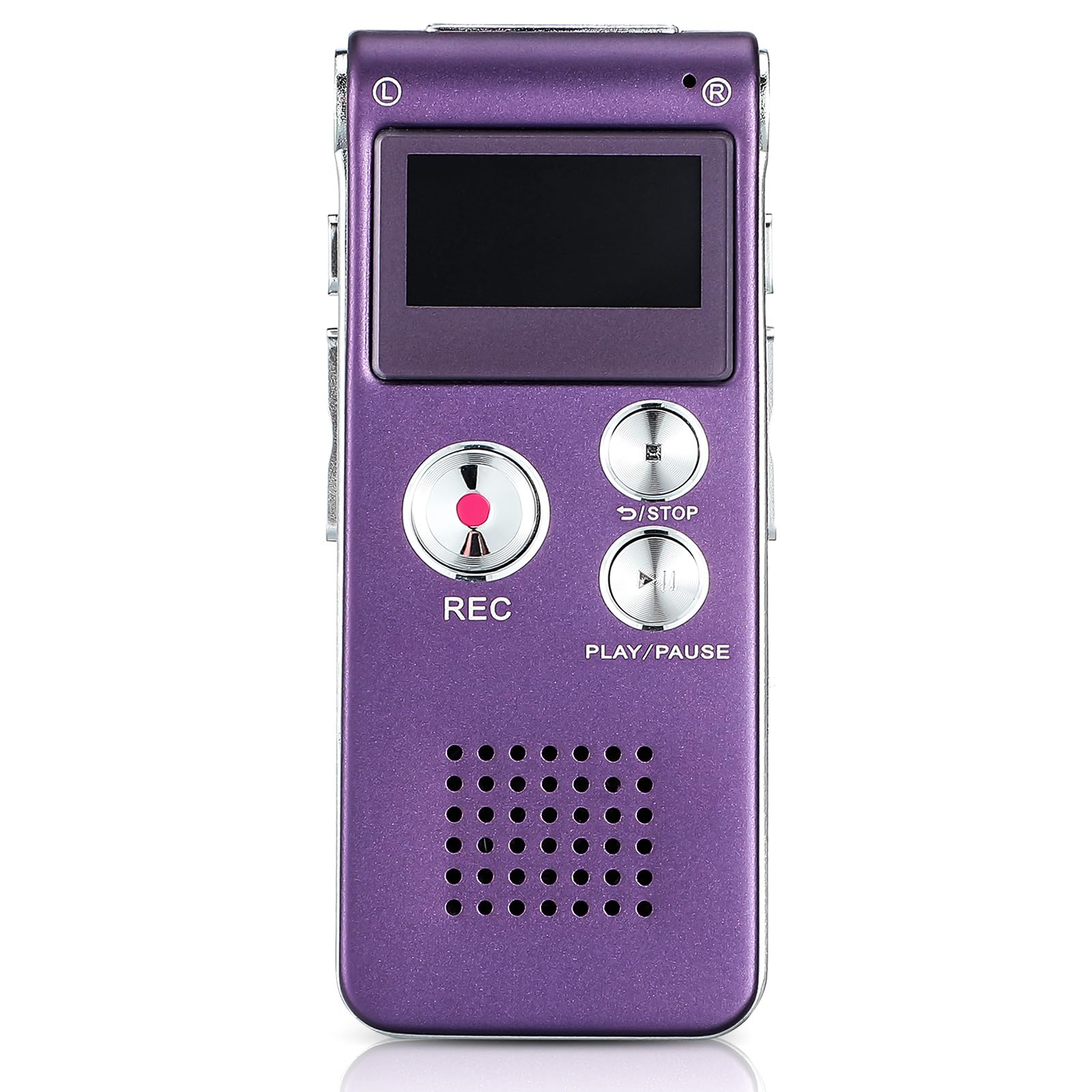 Ghost Hunting Equipment Paranormal Equipment Spirit Box for Ghost Hunting Digital Evp Voice Activated Recorder Rechargeable Recorder Device with Microphone, 8GB