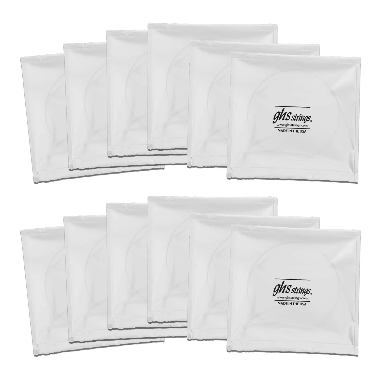GHS Strings VN-12CL VINTAGE BRONZE Acoustic Guitar Strings, 12 Set, Custom Light (10-46) Custom Light (10-46) Pack of 12 - Image 6