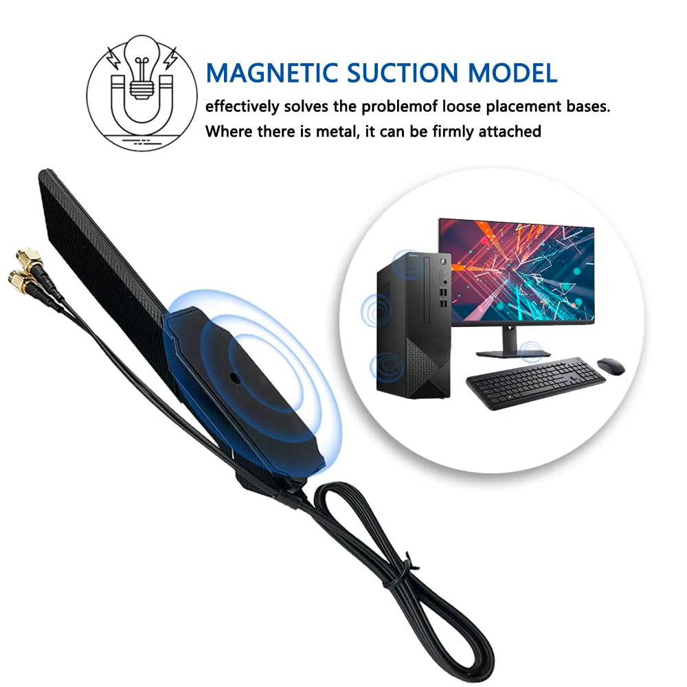 GinTai WiFi 6E Antenna for ASUS ROG Strix X570-E X570-PRO Gaming Z690-PLUS B550-A B450-F B650-A B650E-F Z690-F Z790-F Z790-A Z690-A Z790-E Z790-I Z690-E Gaming/ROG Strix B550-F Gaming/Prime B550-PLUS - Image 3