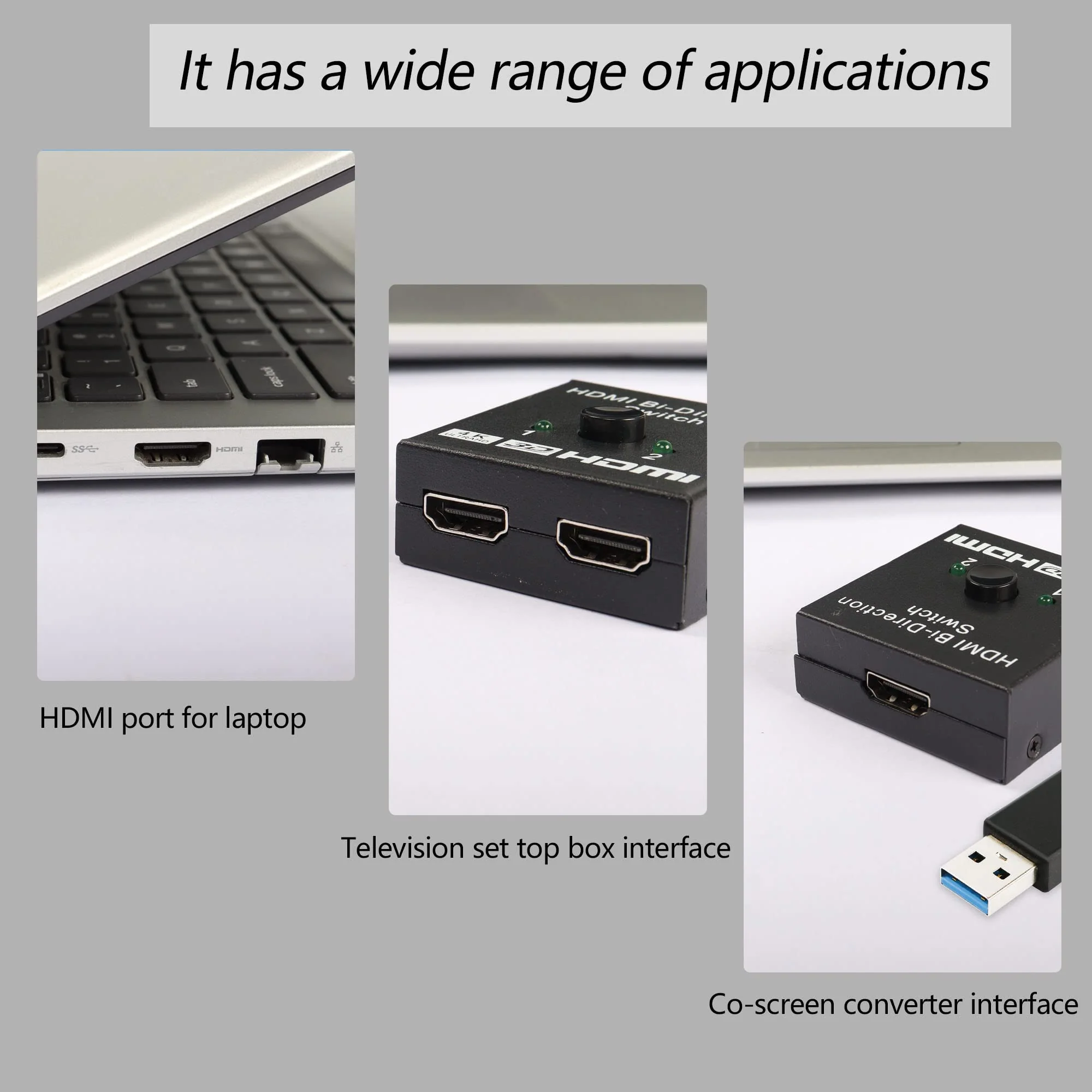 GINTOOYUN 50pcs HDMI Anti Dust Cap Cover Plugs HDMI Female Dustproof Plug Soft Silicone Protector for TV,Computers,etc. - Image 3