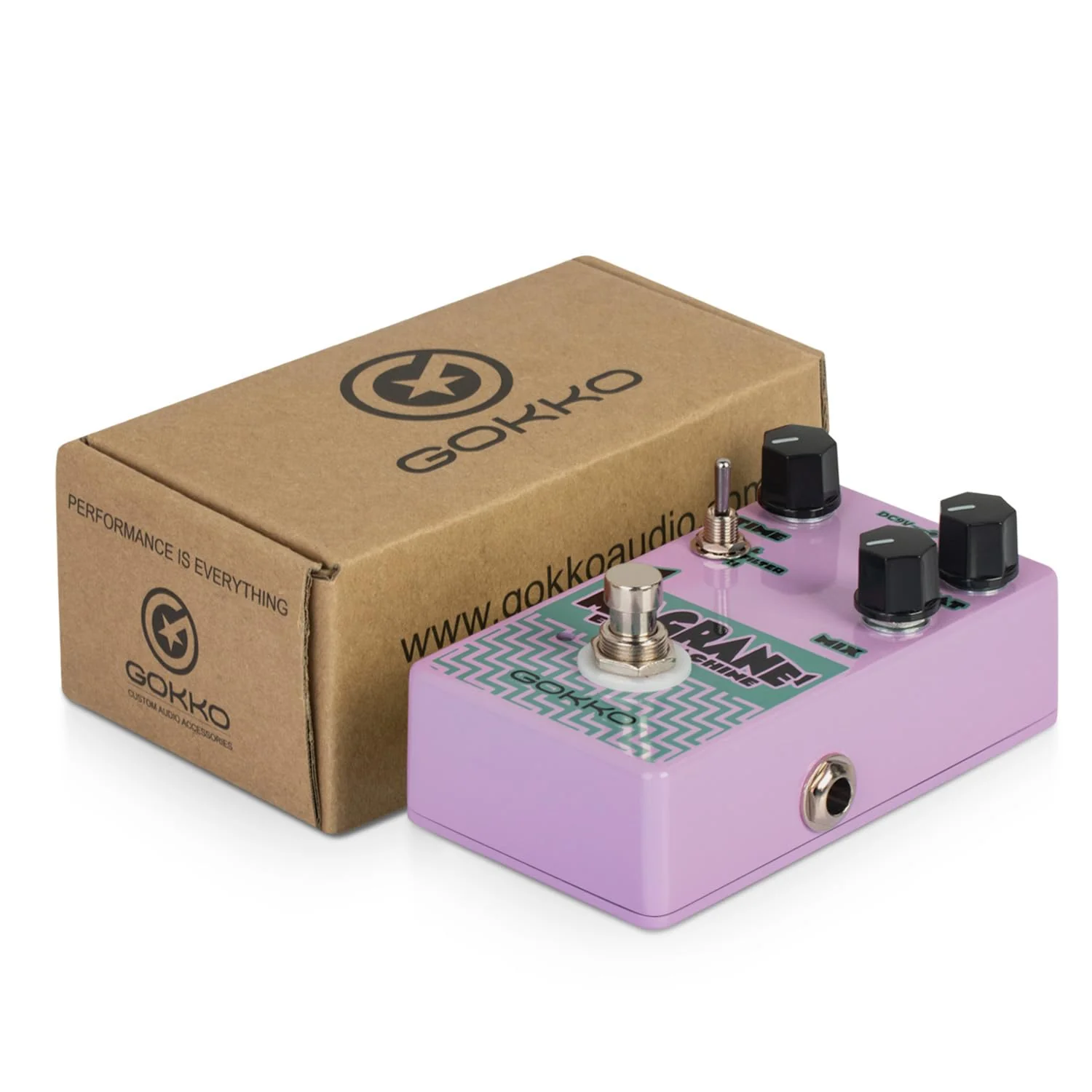 GK-63 Magrane’ Echo Machine – Guitar Delay & Echo Effects Pedal with Time, Repeat, Mix & Filter Controls, Boost/Kill Dry Options, Compact Analog-Style Stompbox - Image 5