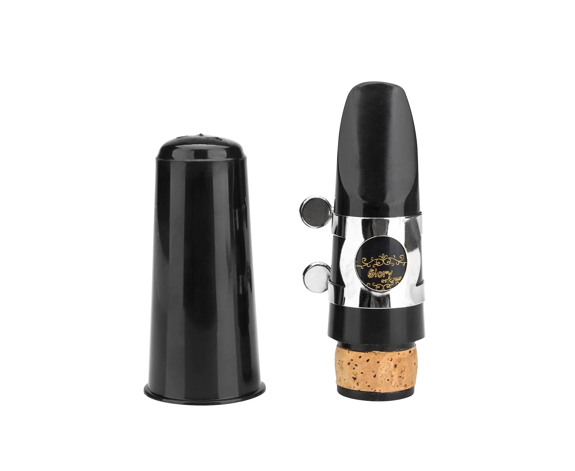 Glory Clarinet Mouthpiece Kit with Ligature,one Reed and Plastic Cap~black, Click to See More Colors - Image 8