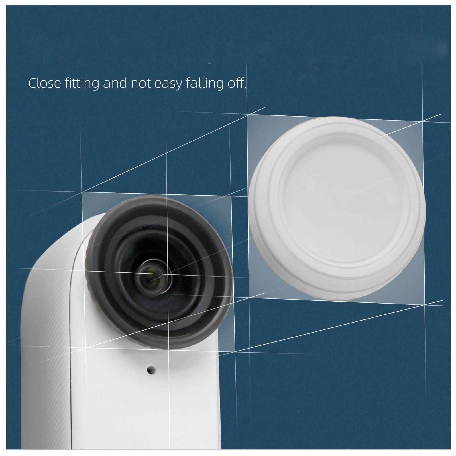 GO 3S Silicone Lens Cover Cap, Anti-Scratch and Dust-Proof Lens Protective Cover Compatible for Insta360 GO 3S Thumb Camera Accessories - Image 4