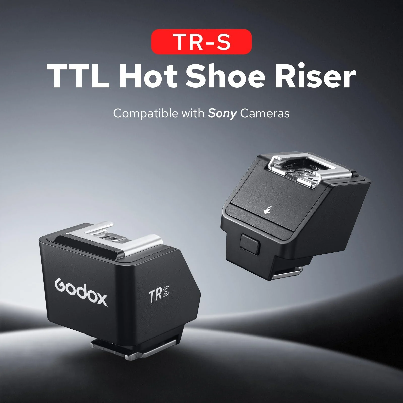 Godox TR-S TTL Hot Shoe Riser for Sony, with 6 Adjustment Levels (0-90°) TTL Function HotShoe Extender Mount Adapter for Godox TTL Mini Flash iT20 iT30Pro - Image 7
