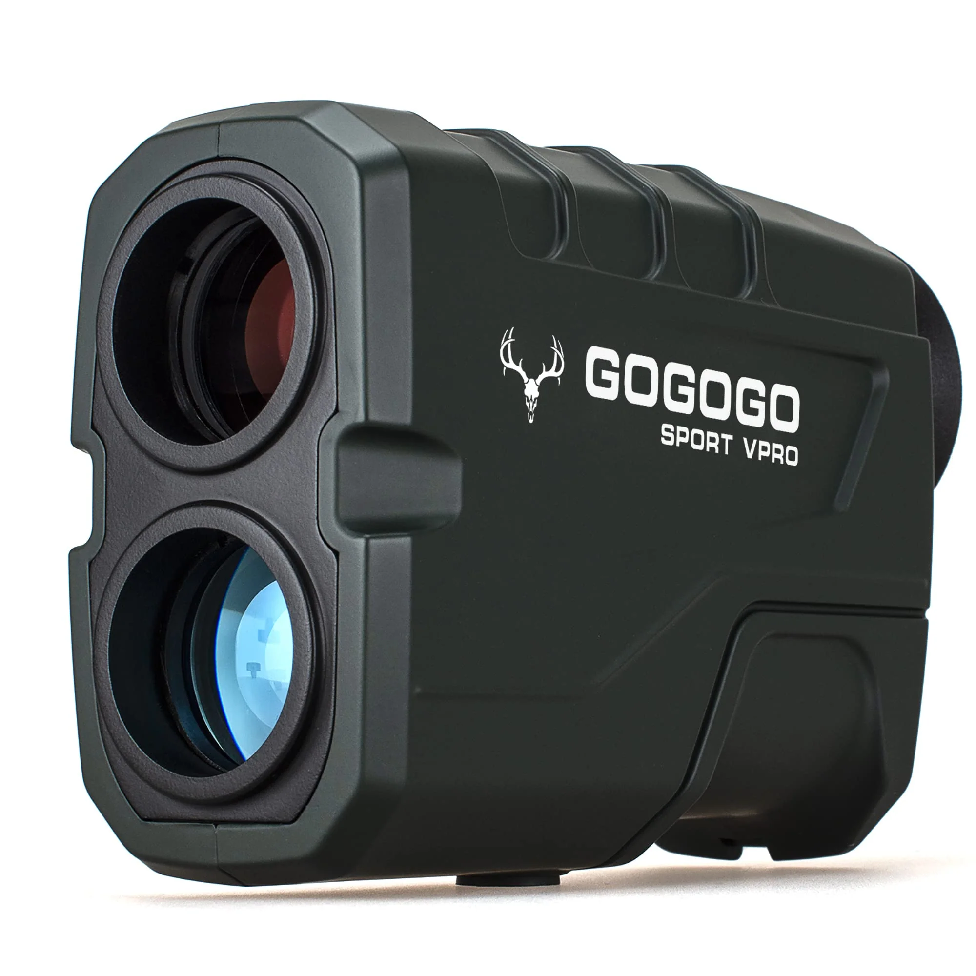 Gogogo Sport Vpro Green Hunting Rangefinder -1200 Yards Laser Range Finder for Hunting and Golf with Speed, Slope, Scan and Normal Measurements, Rechargeable 1200 Yard