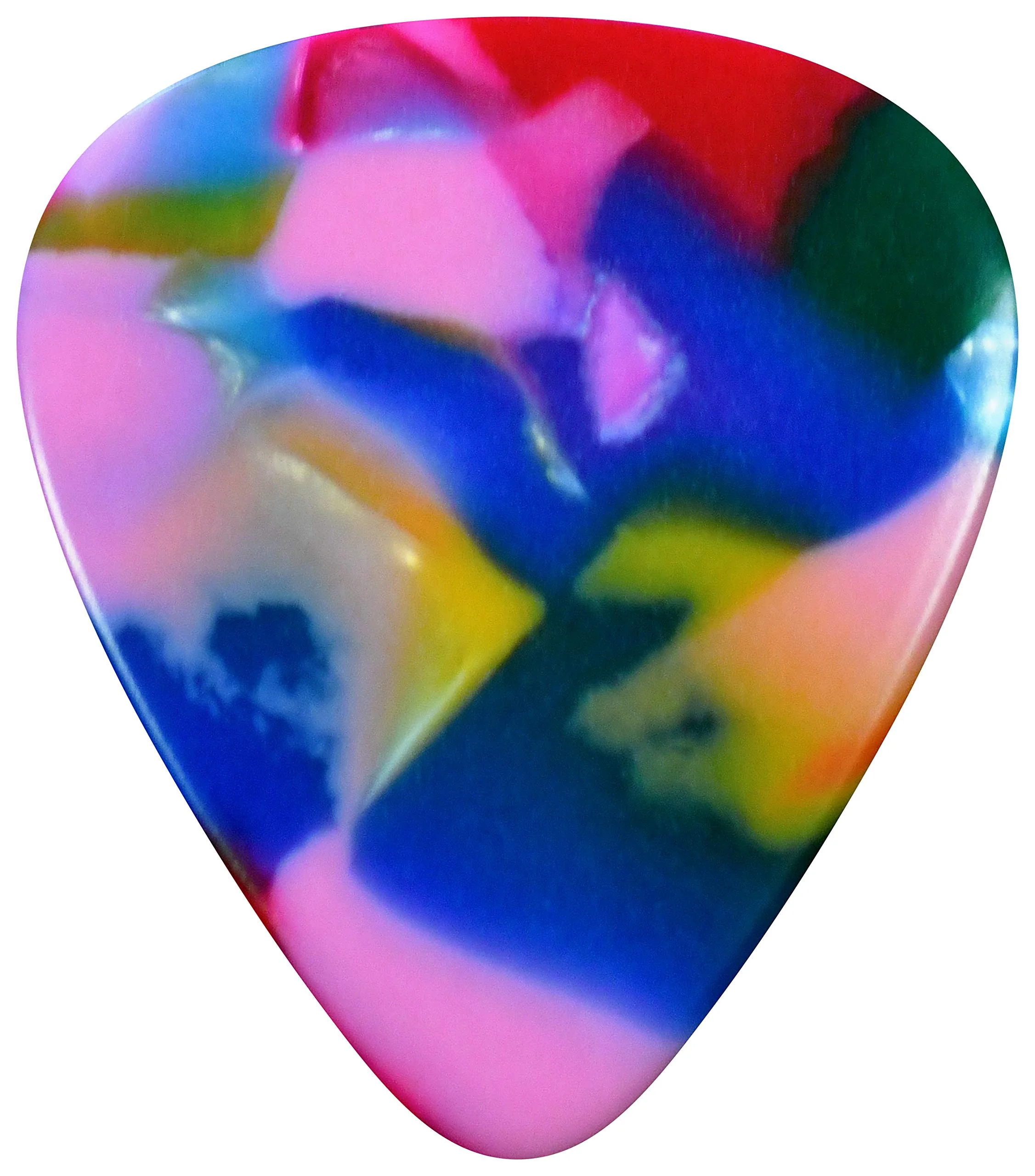 Golden Gate Guitar Picks (MP-347), Clown Confetti, The Sideman - Stiff - Image 2
