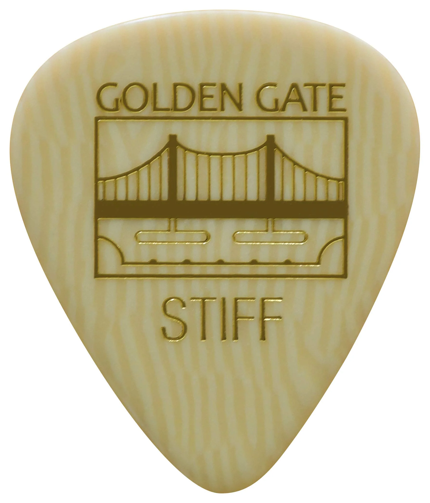 Golden Gate MP-341 Deluxe Flat Pick - The Sideman - Ivoroid - Stiff