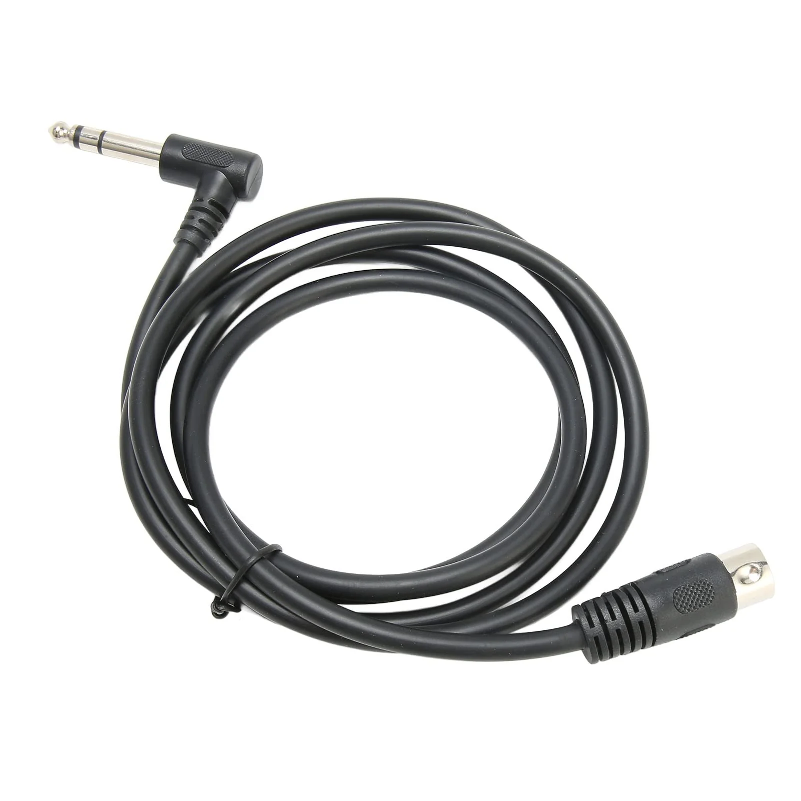 Goshyda 1/4 Inch to DIN 5 Pin Cable, 90 Degree 6.35mm Male to MIDI 5Pin Male TRS Stereo Audio Cable for Speaker, Amplifier, Mixer, MIDI Keyboard, 4.9ft - Image 4