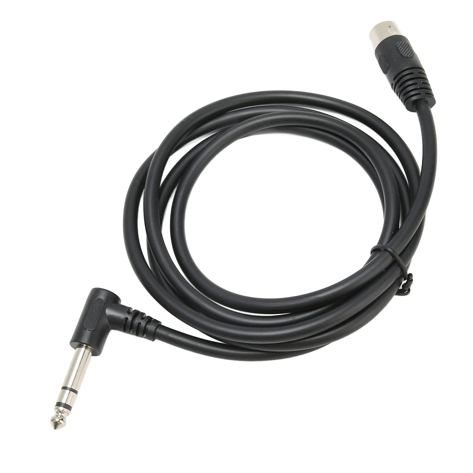 Goshyda 1/4 Inch to DIN 5 Pin Cable, 90 Degree 6.35mm Male to MIDI 5Pin Male TRS Stereo Audio Cable for Speaker, Amplifier, Mixer, MIDI Keyboard, 4.9ft - Image 9