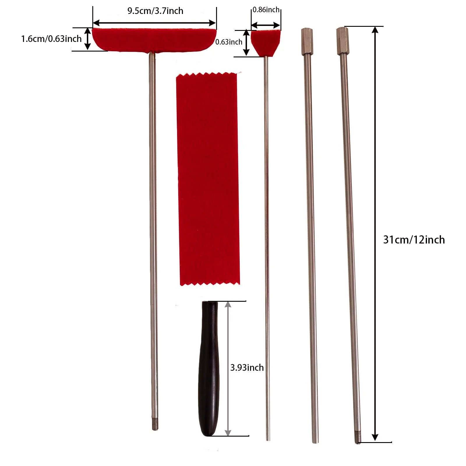 Grand Piano With Soundboard Cleaning Tool Piano Dust Mop Piano Cleaning Assistant Can Be Lengthened Handle - Image 2