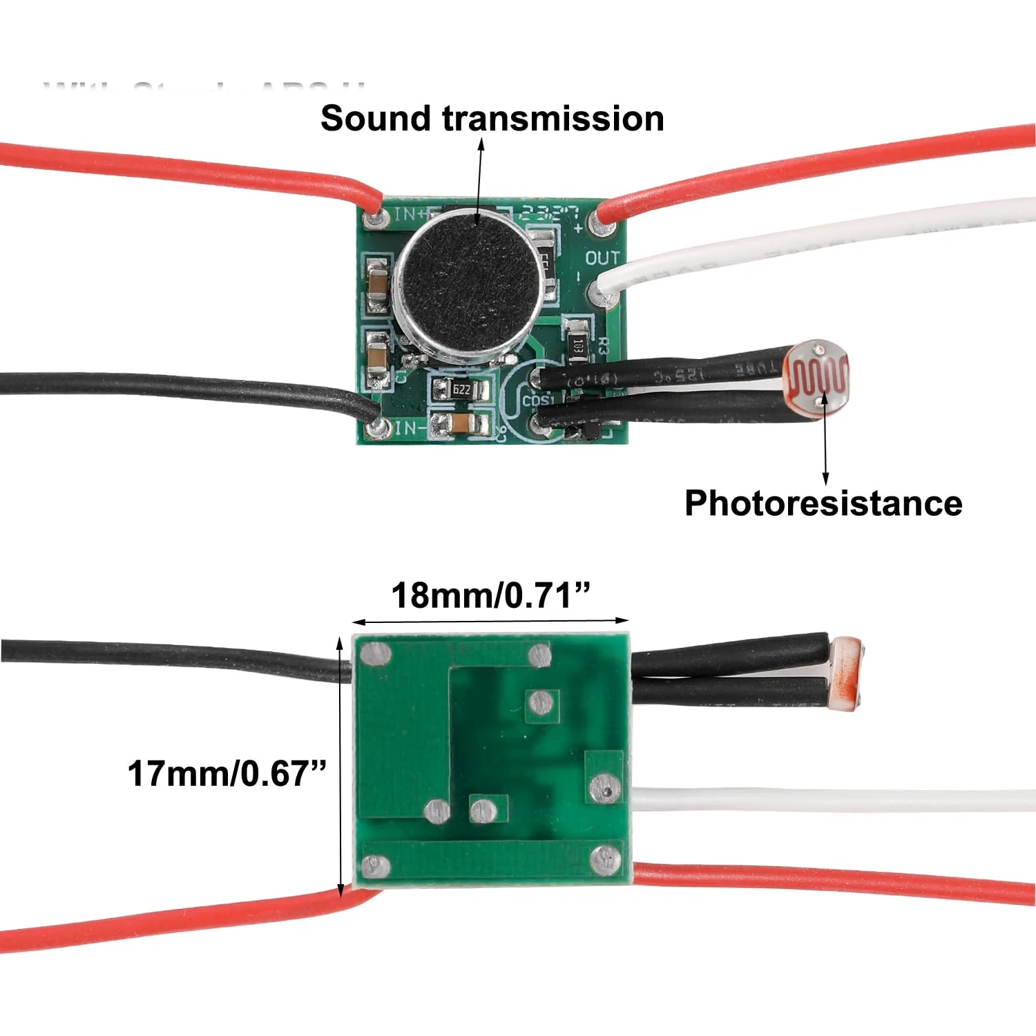 Greluma 3Pcs Sound Light Control Time Delay Switch DC 3-30V Sound Detector Switch Light Sensitive Voice Switch Module High Sensitive Sound Activated Switch - Image 5