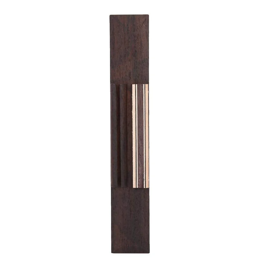 Guitar Bridge Kit, Wooden Classical Bridge Bone Guitars Nut Saddle Replacement - Image 4
