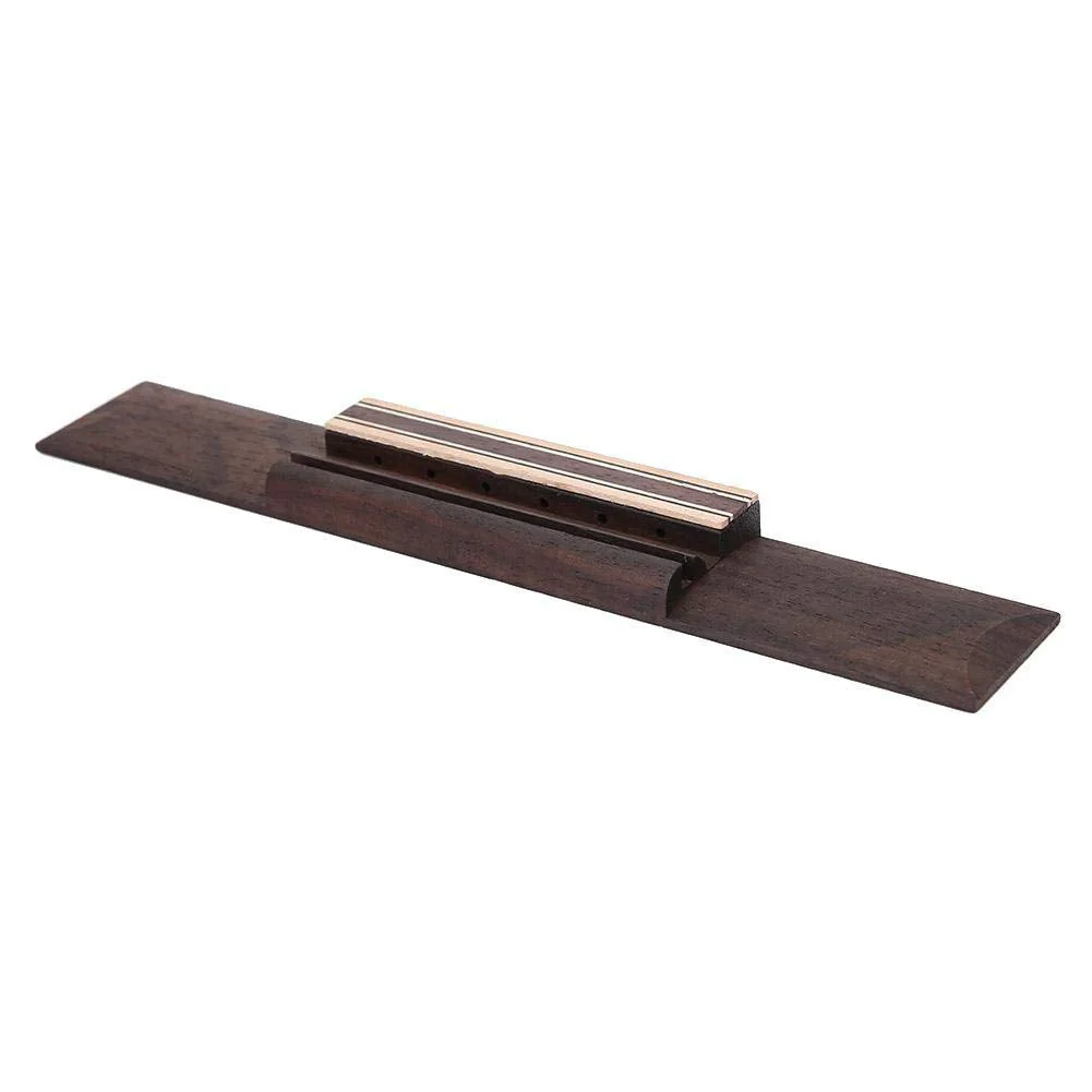 Guitar Bridge Kit, Wooden Classical Bridge Bone Guitars Nut Saddle Replacement - Image 7