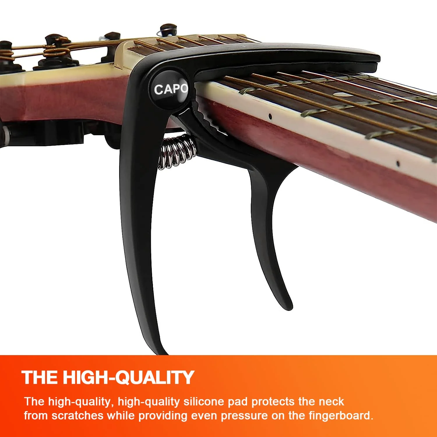 Guitar Capo, Capo, Capo for acoustic guitar, acoustic guitar capo, Capo for electric guitar, Guitar Capo for acoustic, Electric guitar capo, Kapo, acoustic guitar capo 6 string, Guitar capos - Image 7