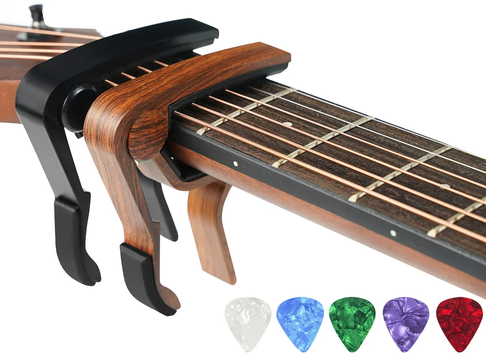 Guitar Capo for Acoustic and Electric Guitar Accessories 2 pack - Image 6