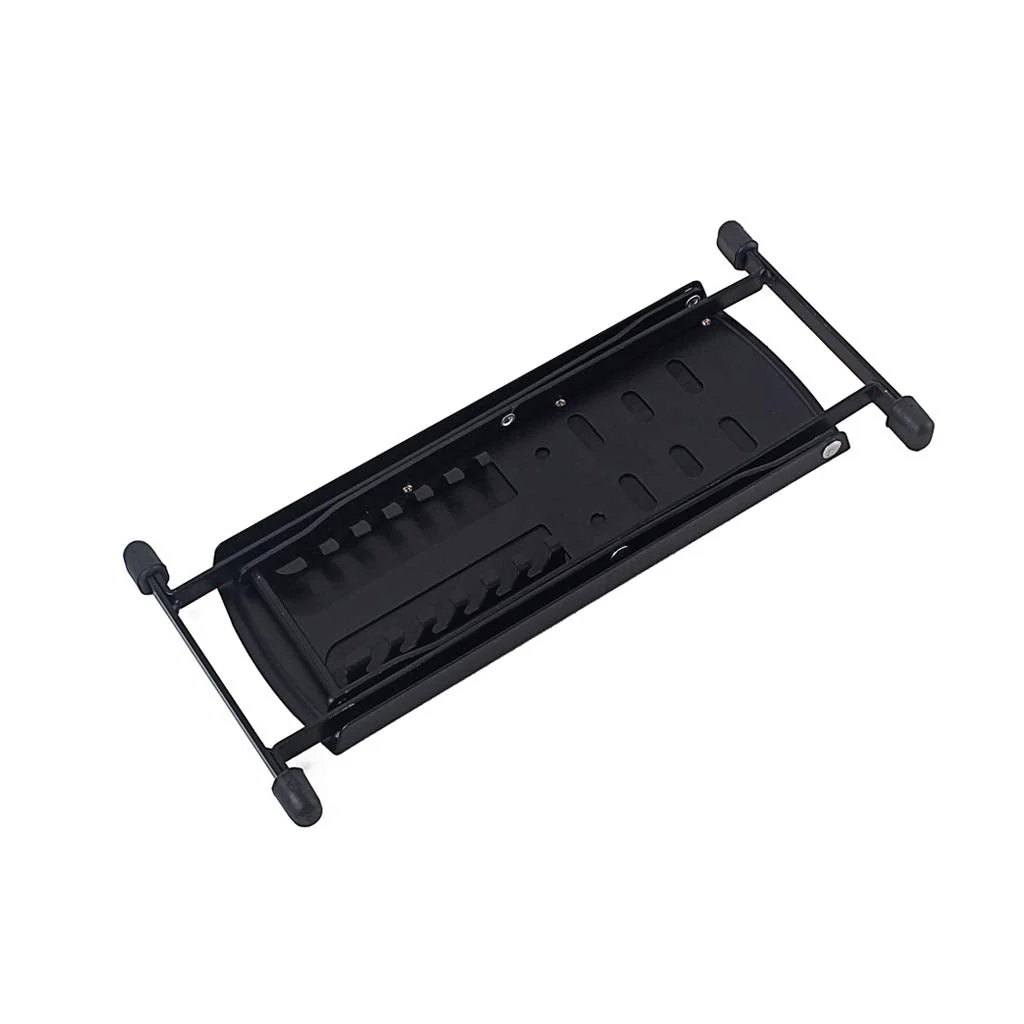 Guitar Foot Rest Stool 6 Position Height Adjustable Guitar Footstool with Non-Slip Rubber for Classical Guitar Player Black - Image 3
