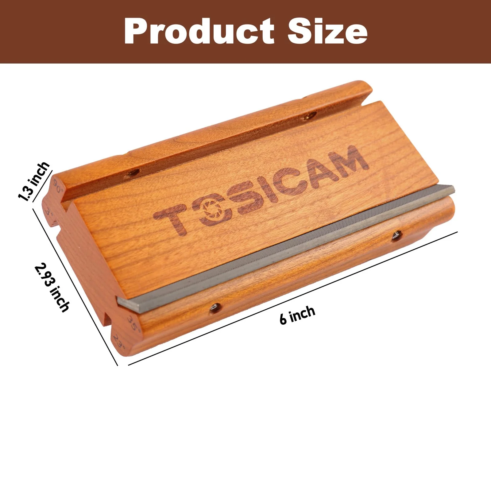 Guitar Fret End Beveling File, 4 in 1 3/23/35/90 Degree fret file - Guitar Bass Fret End Dressing, Guitar Fret Crowning End Bevel File Luthier Tools for Rounding, Shaping and Deburring - Image 7