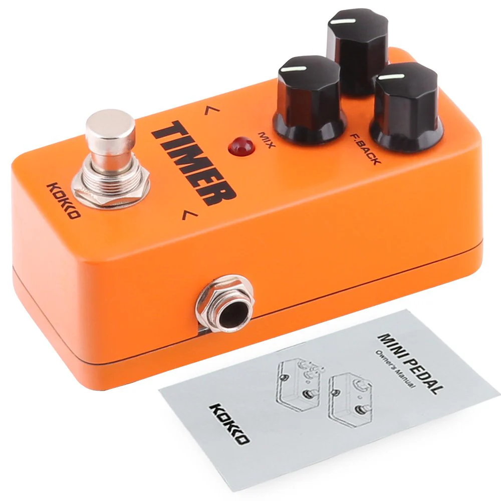 Guitar Mini Effects Pedal Timer - Digital Delay Effect Sound Processor Portable Accessory for Guitar and Bass, Exclude Power Adapter - FDD2 - Image 6
