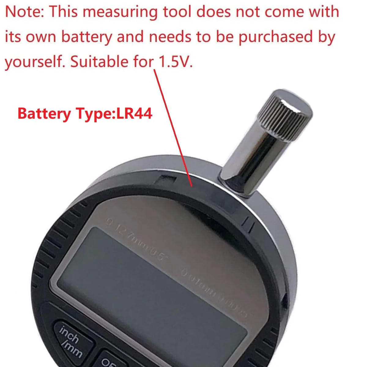 Guitar Neck Gauge Guitar Neck Curvature Measurement Tool Guitar Fretboard Measuring Tool Guitar Digital Tip Opening Gauge Guitar Fingerboard Gauge Guitar Luthier Tools - Image 6