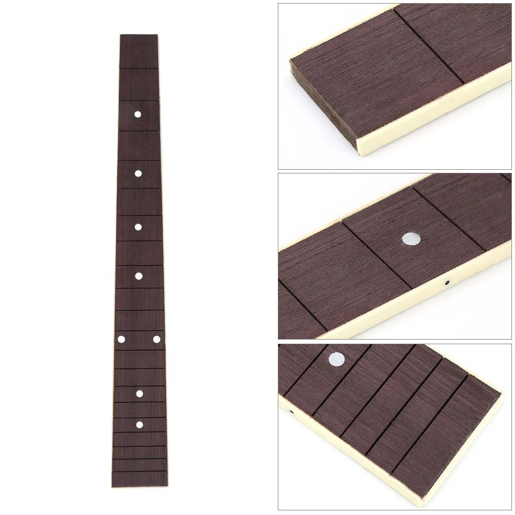 Guitar Neck Rosewood Fretboard Fret Board Replacement Parts Guitar Practice Neck for 41 inch 20 Frets Acoustic Guitar - Image 5