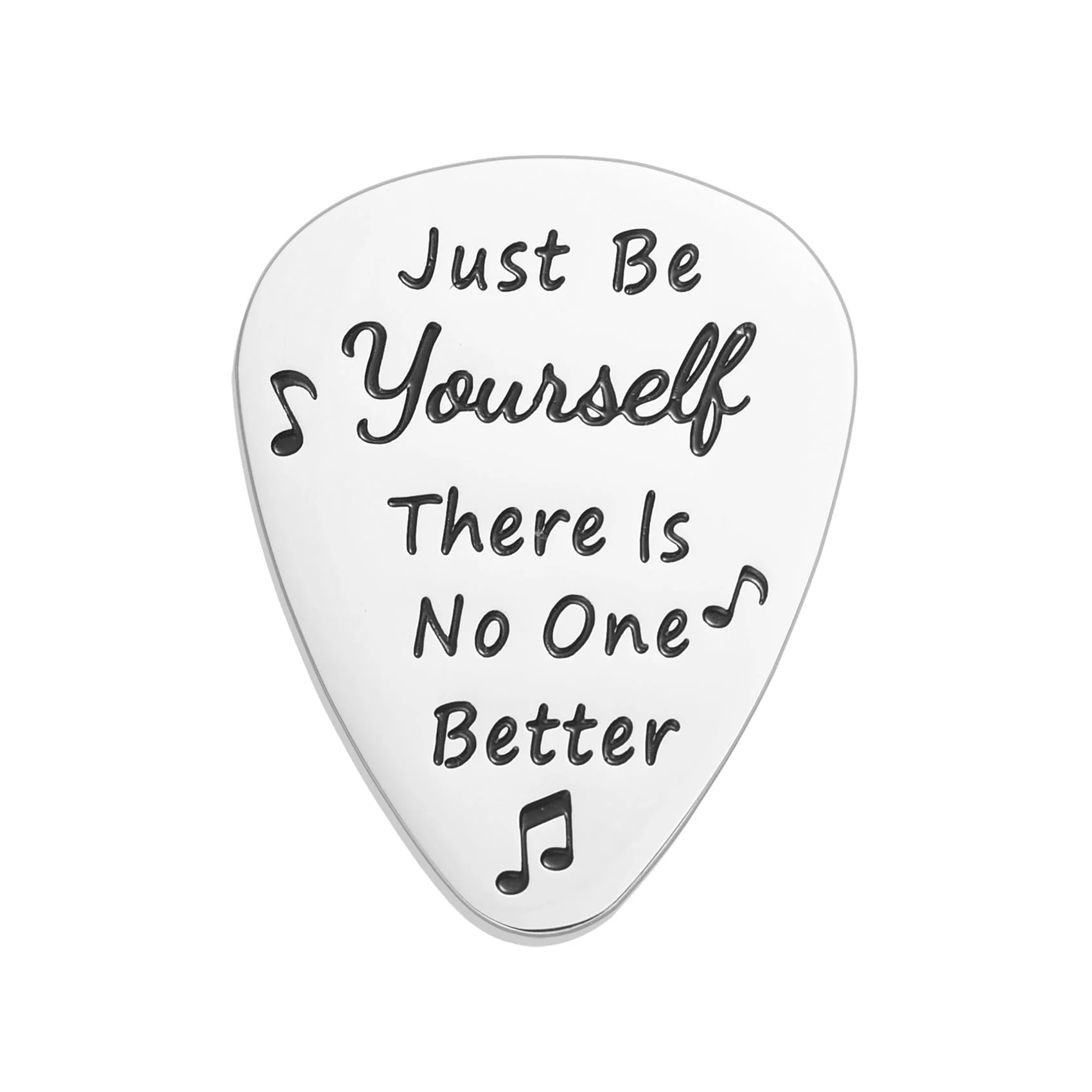 Guitar Pick Inspirational Gifts For Music Lover Fans Girls Boys Stainless Steel Guitar Picks