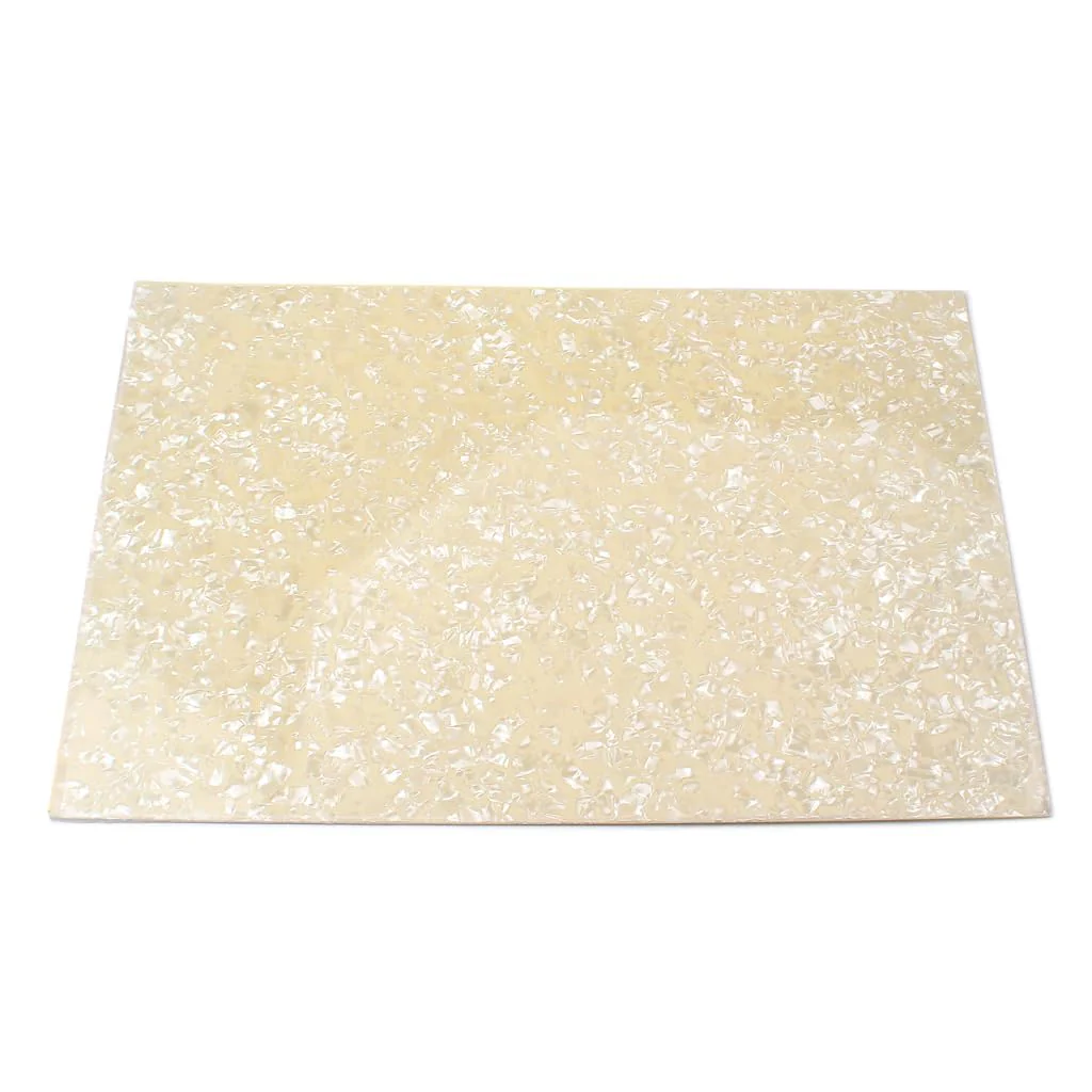 Guitar Pickguard Blank Material 3 Ply, 17x11.6 IN Pick guard DIY Sheet Scratch Plate Backplate for Strat Tele Electric Guitar 29x44cm Natural Maple Finish XD16-A - Image 6