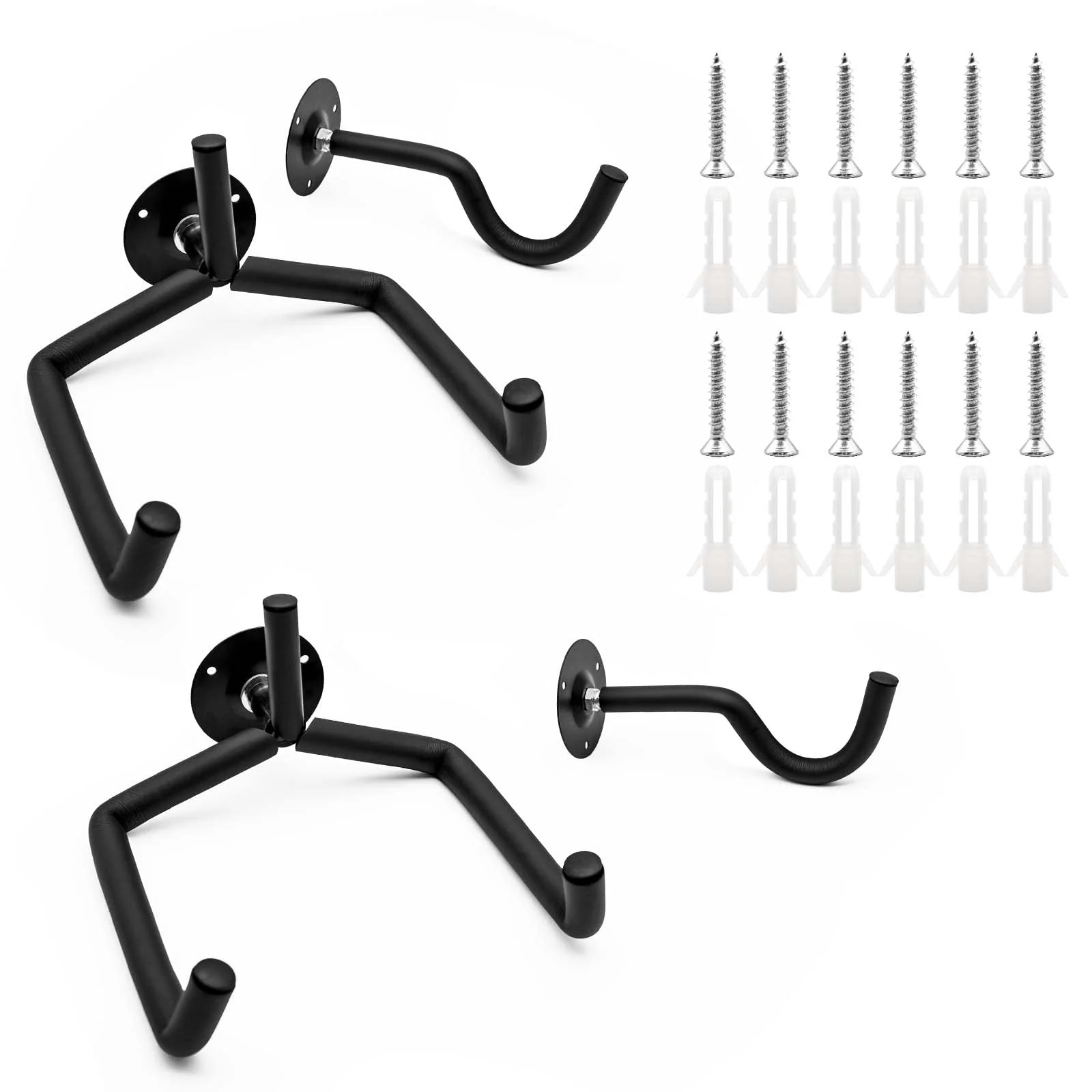 Guitar Stand Wall Mount 2 Pack, Guitar Storage Display Rack for 2 Guitars Acoustic/Electric Guitar/Classical Guitar on Wall Hook - Image 7