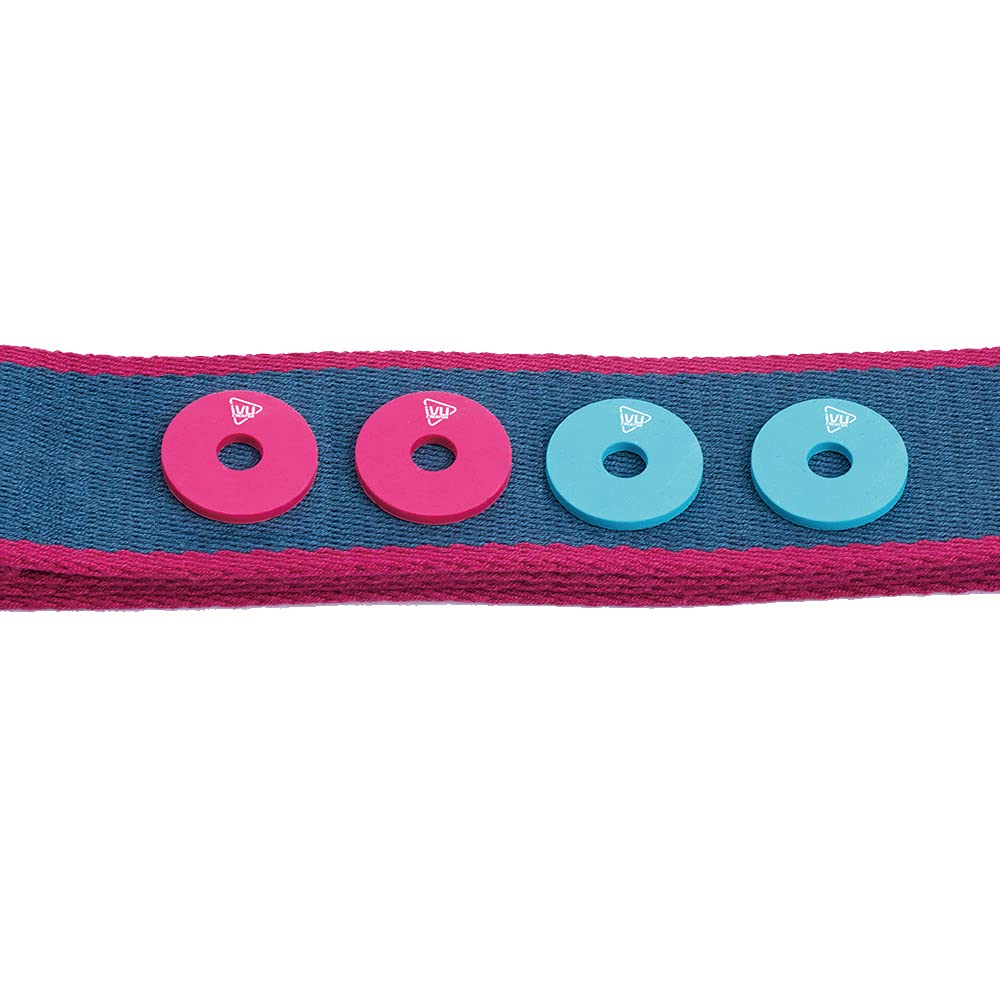 guitar strap locks premium strap blocks-Blue and Red Blue and Red - Image 2